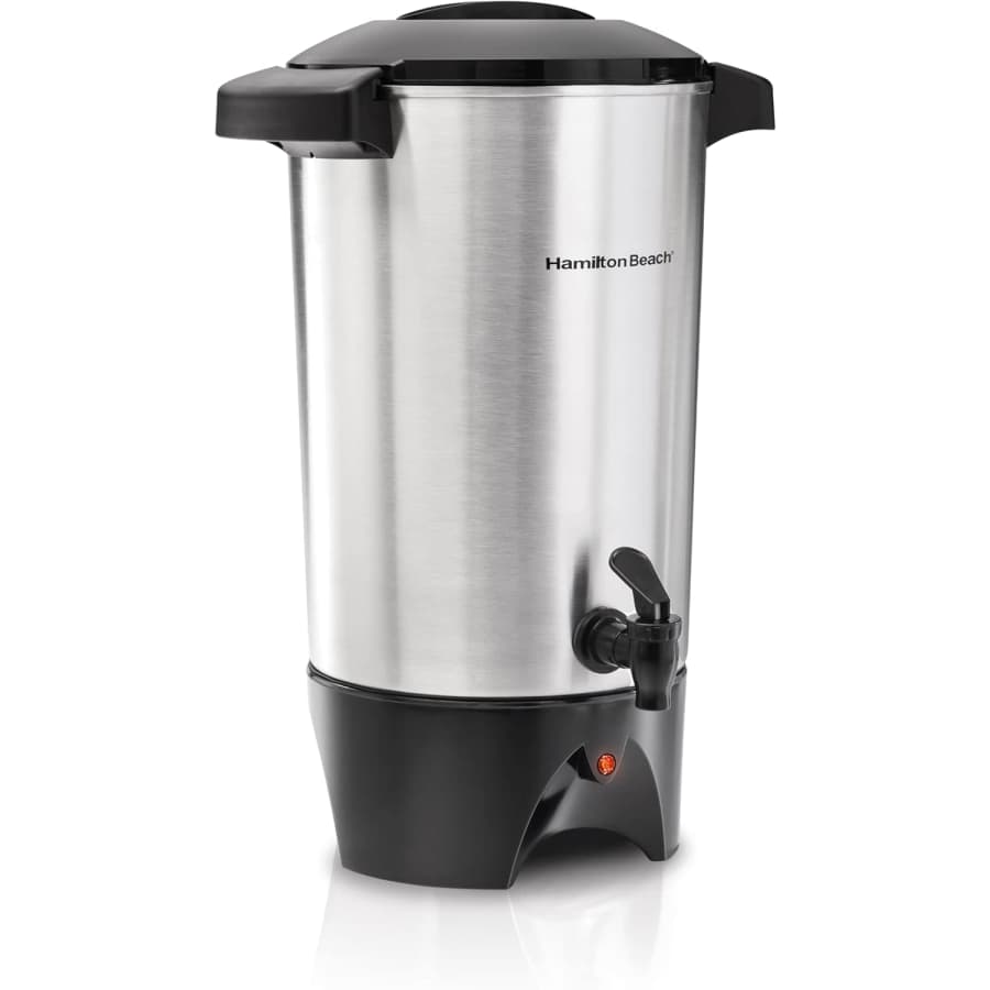 Hamilton Beach 45-Cup Coffee Urn and Hot Beverage Dispenser: $46 Hamilton Beach 45-Cup Coffee Urn and Hot Beverage Dispenser: $46
