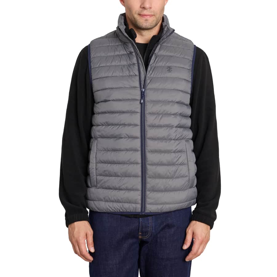 Izod Men's Puffer Vest: $9.59