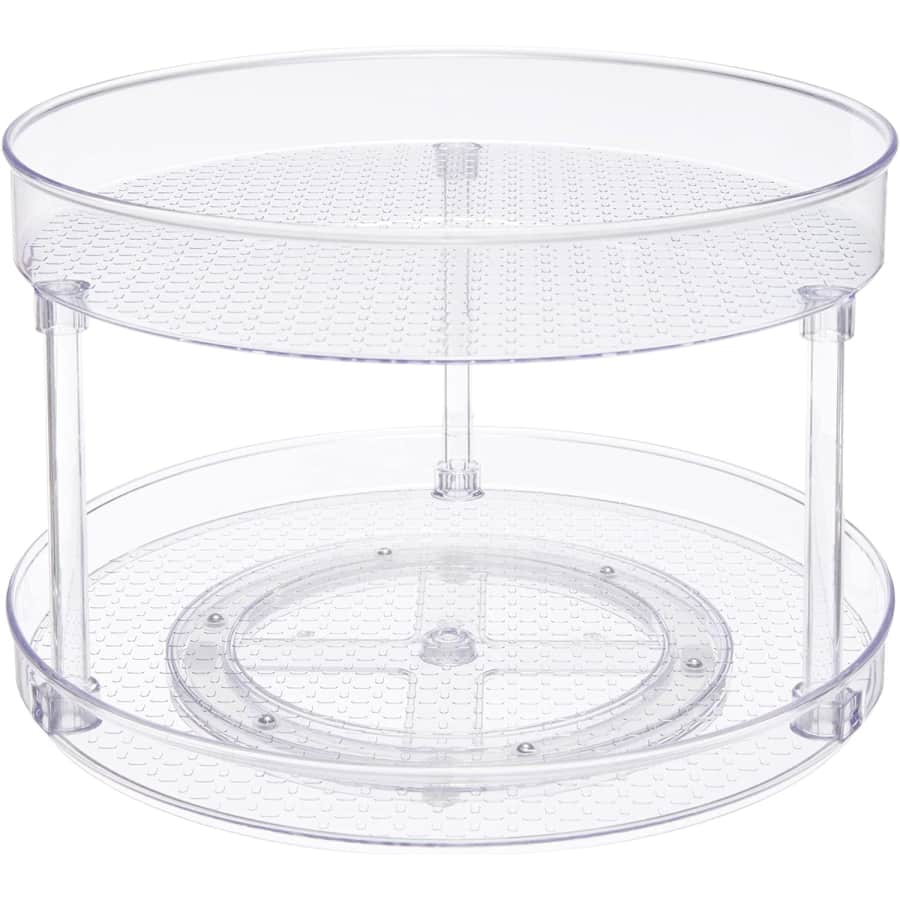 Amazon Basics 2 Tier Lazy Susan: $7 Amazon Basics 2 Tier Lazy Susan: $7
