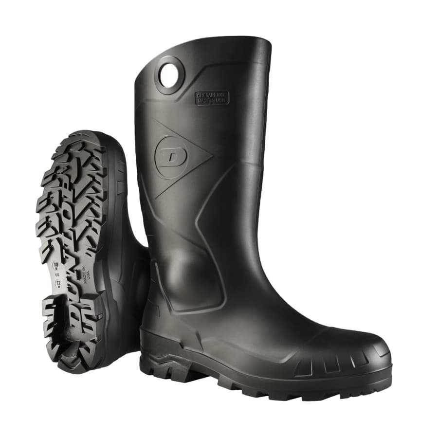 Hands On Men's Dunlop Chesapeake Steel Toe Rubber Boots: $28