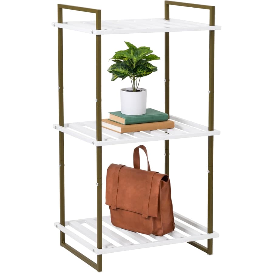 Honey-Can-Do 3-Tier Metal Storage Shelf: $28 Honey-Can-Do 3-Tier Metal Storage Shelf: $28