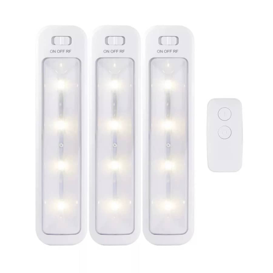 Energizer 9" LED Cabinet Light Bar 3-Pack: $13.99