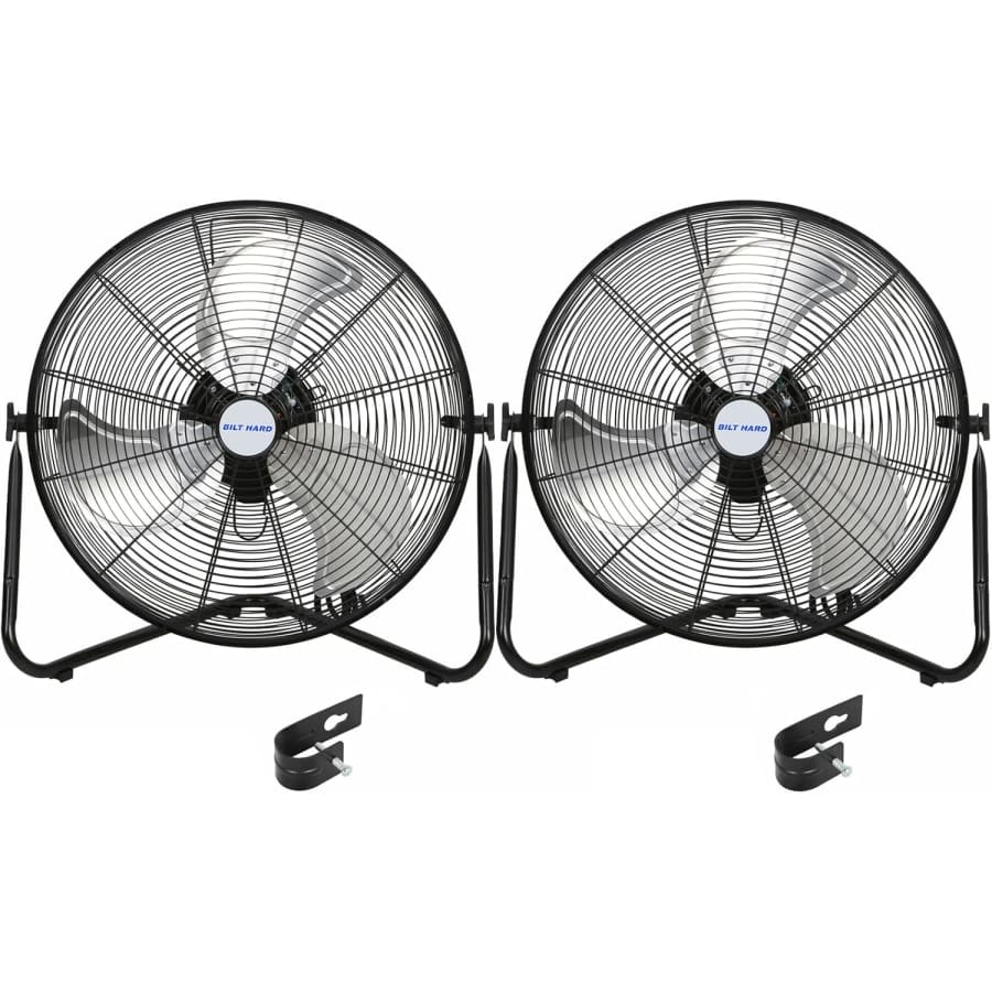 Bilt Hard 20" High Velocity Floor Fan 2-Pack: $90 Bilt Hard 20" High Velocity Floor Fan 2-Pack: $90
