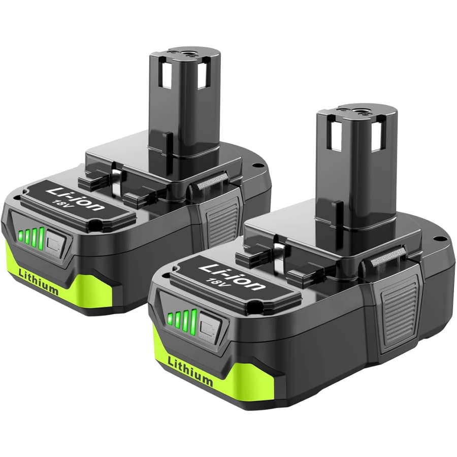 Nicetoro 18V 3.0Ah Battery Replacement for Ryobi 2-Pack: $20.39