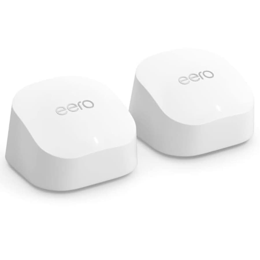 Amazon eero 6+ Mesh WiFi System 2-Pack: $180 Amazon eero 6+ Mesh WiFi System 2-Pack: $180