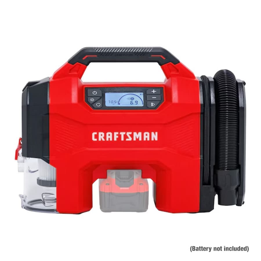 Craftsman 20V Cordless Air Inflator (No Battery): $45 Craftsman 20V Cordless Air Inflator (No Battery): $45