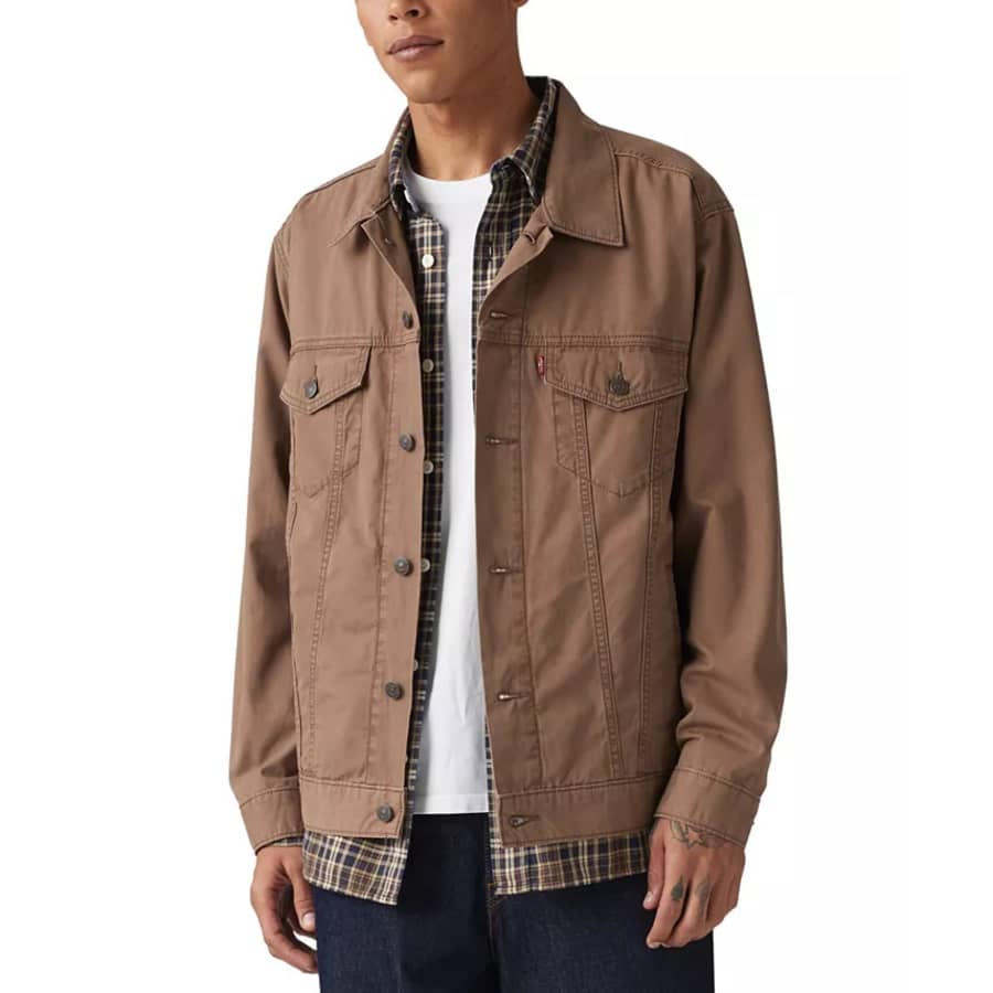 Levi's Men's Relaxed Fit Trucker Jacket: $38 Levi's Men's Relaxed Fit Trucker Jacket: $38