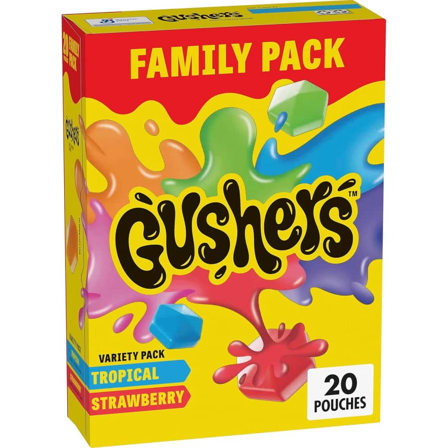 Gushers Tropical and Strawberry Variety 20-Pack: $5.25 w/ Subscribe & Save Gushers Tropical and Strawberry Variety 20-Pack: $5.25 w/ Subscribe & Save