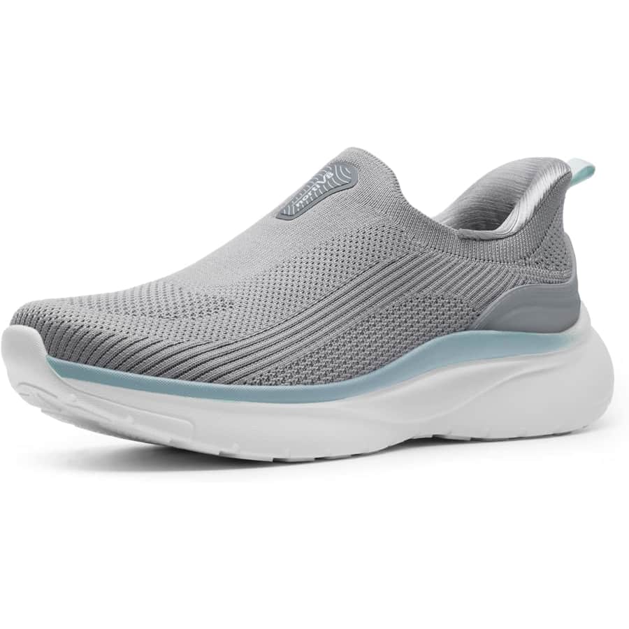 Nortiv 8 Women's Gray Slip-On Walking Shoes: $19.97