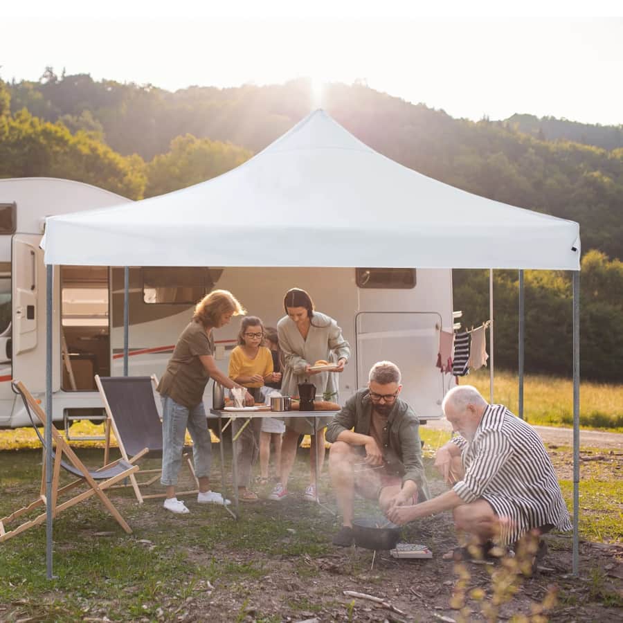 10x10-Foot Pop-up Canopy Tent: $70 10x10-Foot Pop-up Canopy Tent: $70