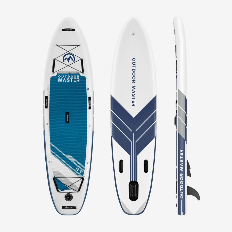 Outdoormaster Inflatable Paddle Board w/ Paddle: $159