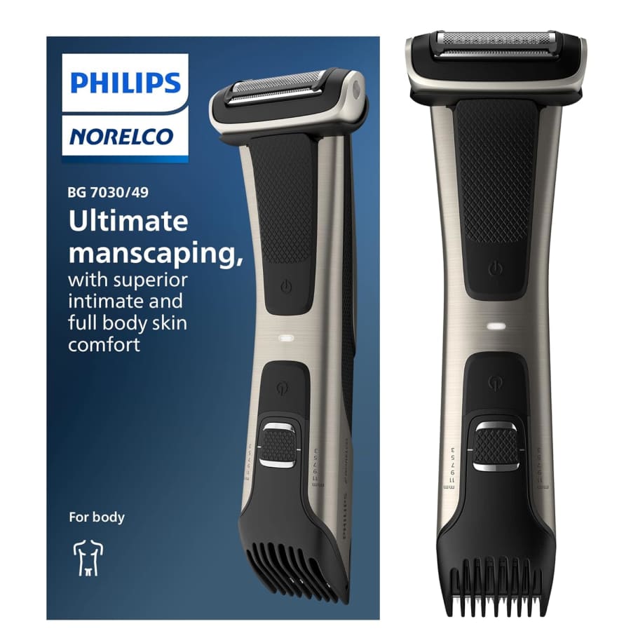 Philips Norelco Bodygroom 7000 Series Showerproof Trimmer: $49 Philips Norelco Bodygroom 7000 Series Showerproof Trimmer: $49