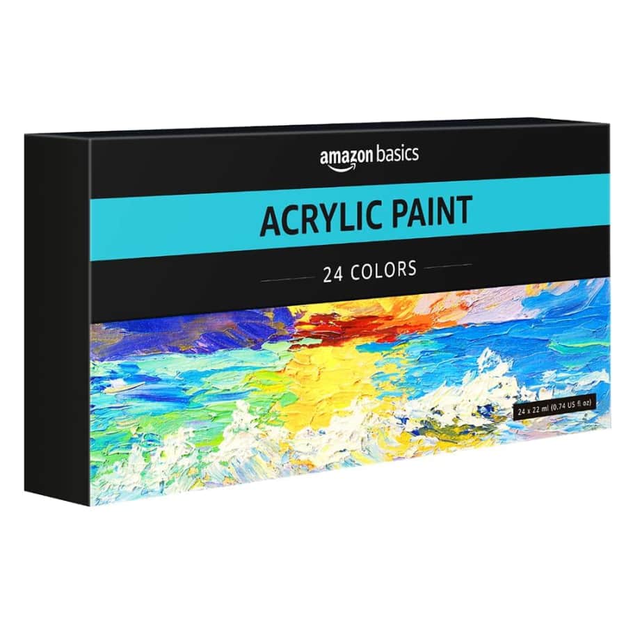 Amazon Basics Acrylic Paint Tubes 24-Pack: $12 via Sub. & Save Amazon Basics Acrylic Paint Tubes 24-Pack: $12 via Sub. & Save