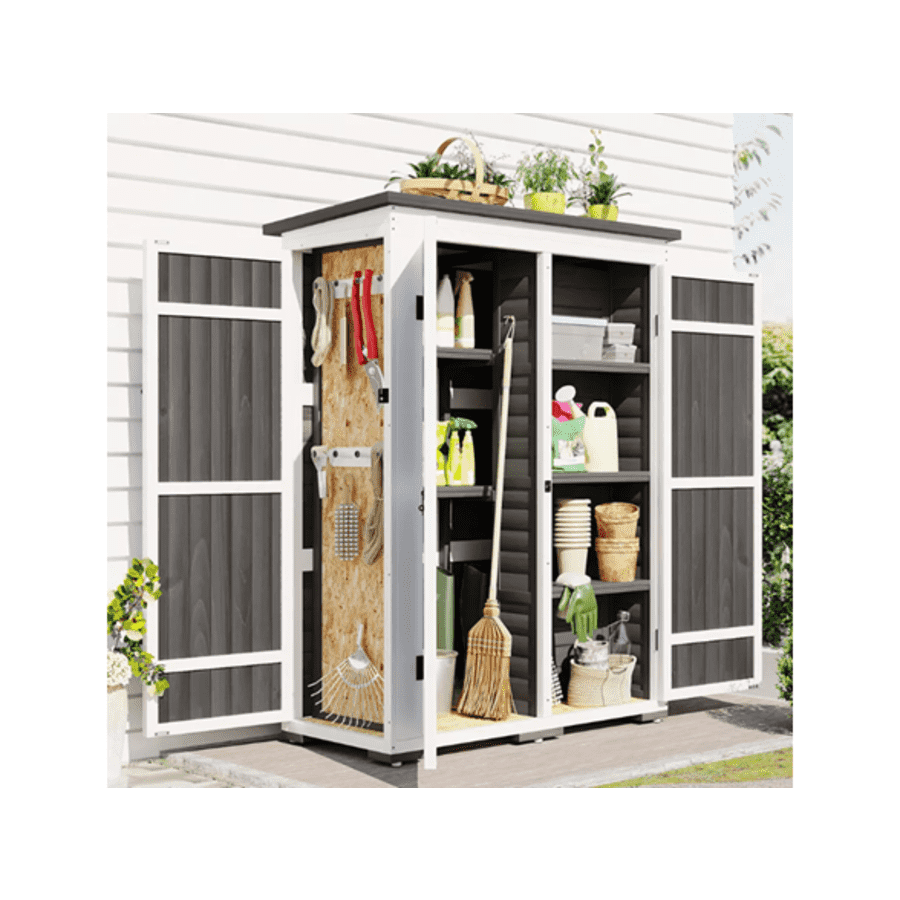 WhizMax 65.7" Garden Shed: $378 WhizMax 65.7" Garden Shed: $378