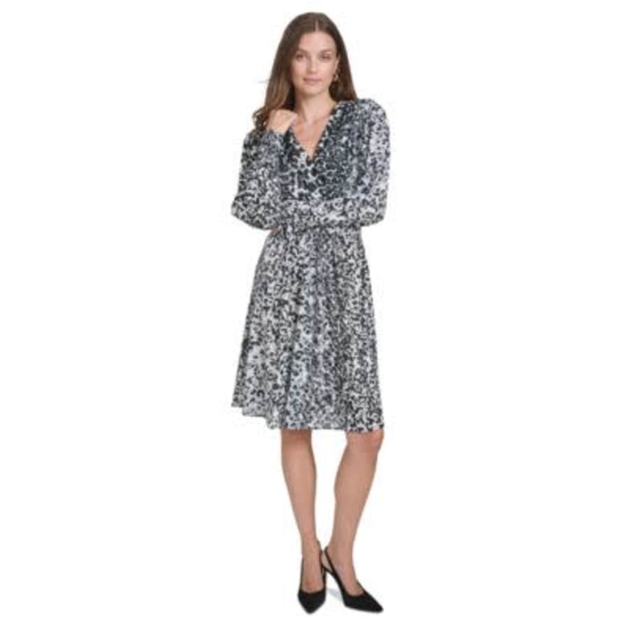 Halston Women's Animal-Print Fit & Flare Dress: $24.96 Halston Women's Animal-Print Fit & Flare Dress: $24.96