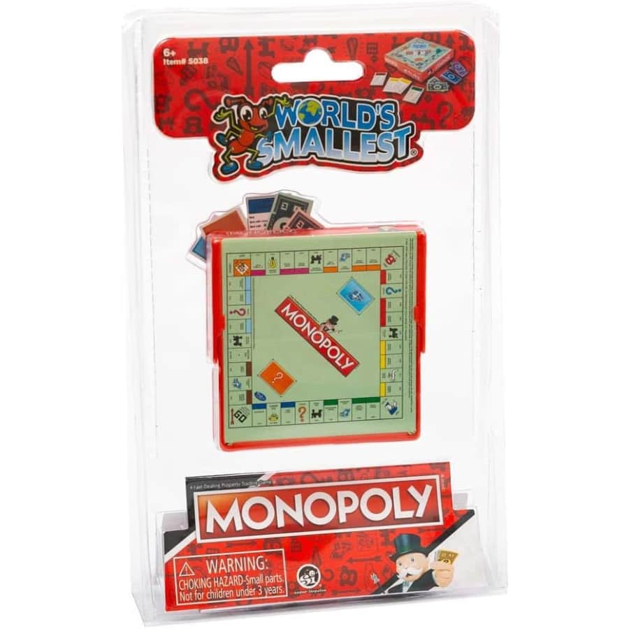 World's Smallest Monopoly: $8.52 World's Smallest Monopoly: $8.52