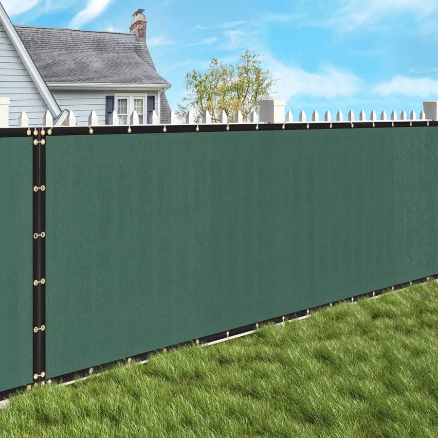 6x50-Foot Mesh Screen Privacy Tarp: $39 6x50-Foot Mesh Screen Privacy Tarp: $39
