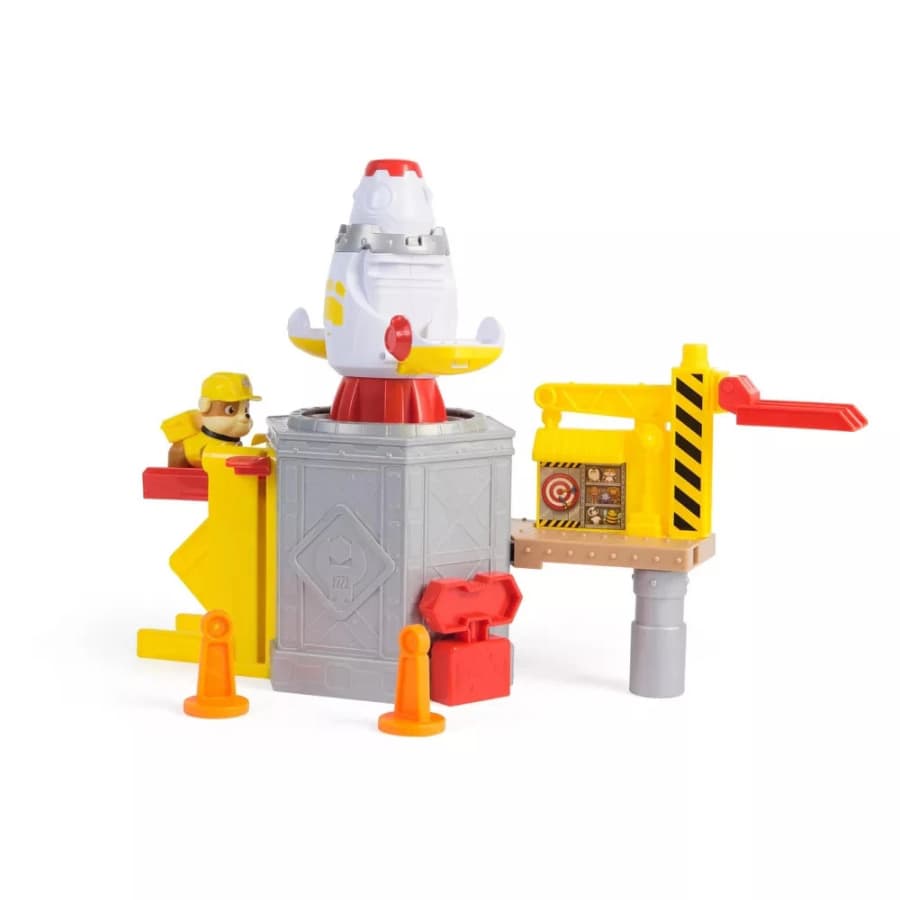 Paw Patrol Rubble & Crew Launch 'n' Spin Spaceship: $8