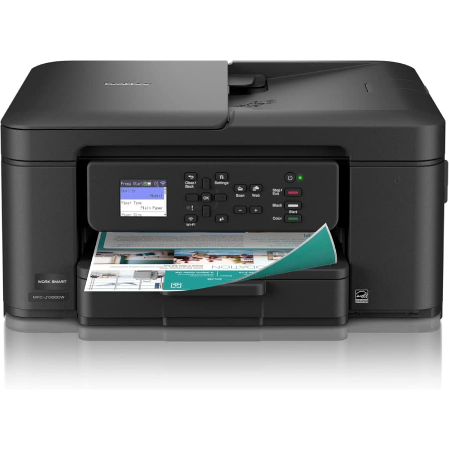 Brother Work Smart 1360 All-in-One Wireless Color Inkjet Printer: $90 Brother Work Smart 1360 All-in-One Wireless Color Inkjet Printer: $90