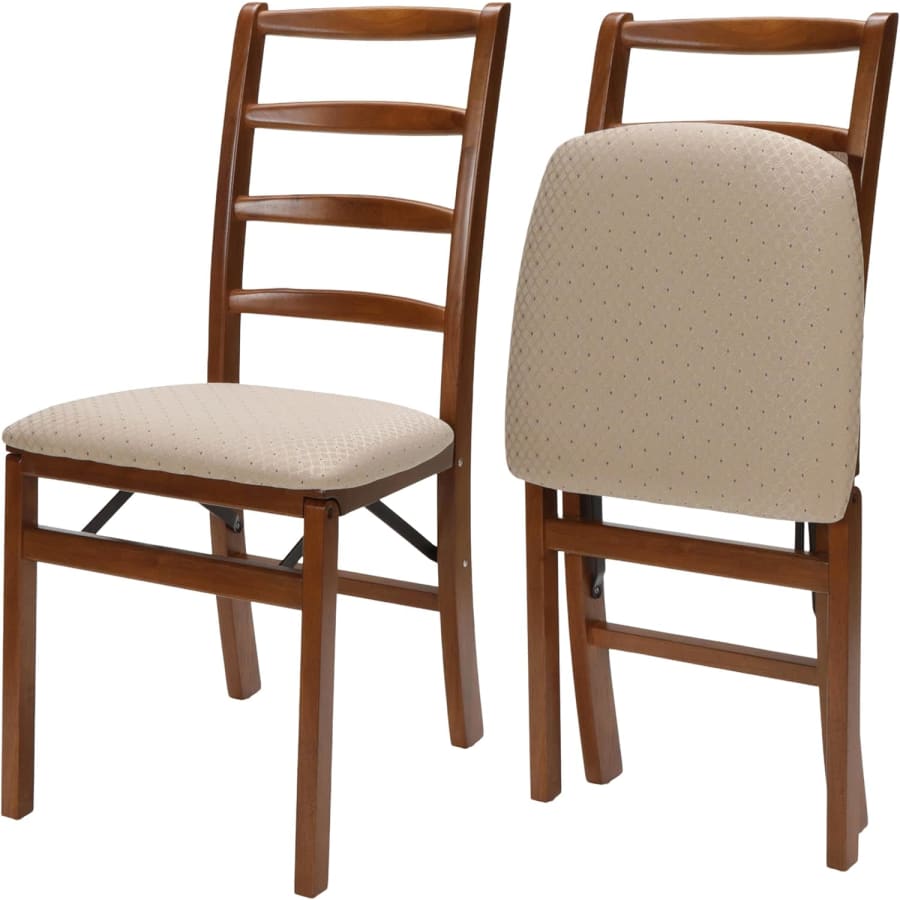 Stakmore Shaker Ladderback Folding Dining Chair 2-Pack: $112.80 Stakmore Shaker Ladderback Folding Dining Chair 2-Pack: $112.80