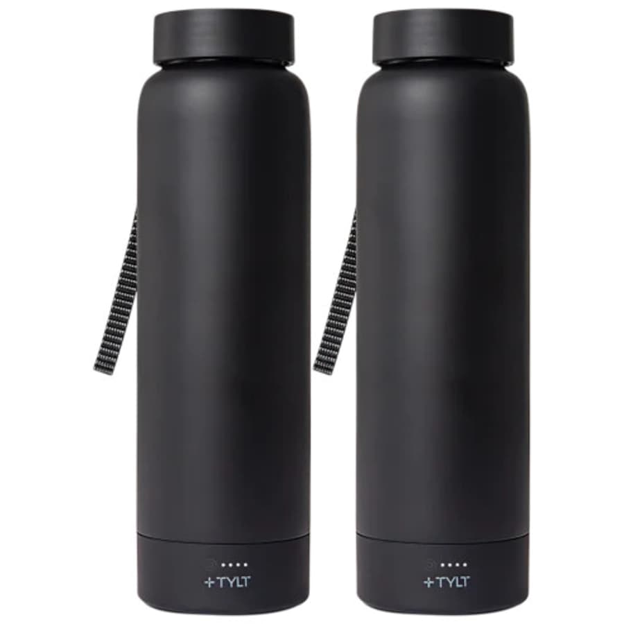 TYLT 24-oz. Power Bottle 2.0 w/ Wireless Charging Power Bank 2-Pack: $20 TYLT 24-oz. Power Bottle 2.0 w/ Wireless Charging Power Bank 2-Pack: $20