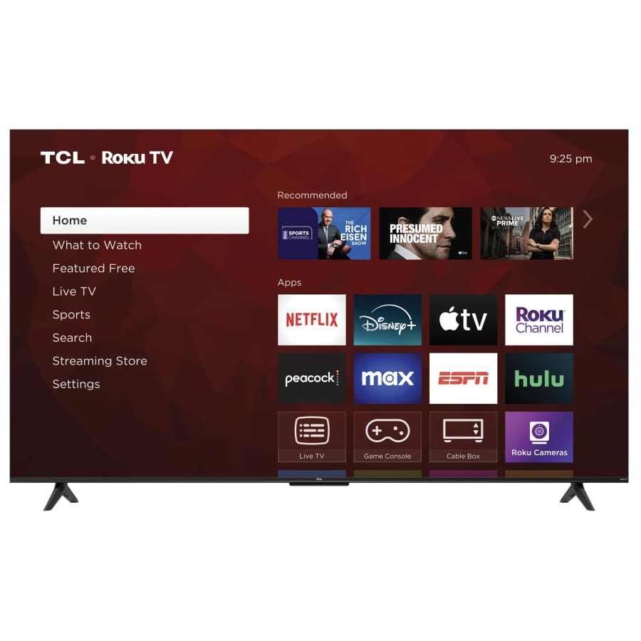 TCL 50" Class S4 4K UHD HDR LED Smart Roku TV: $218 TCL 50" Class S4 4K UHD HDR LED Smart Roku TV: $218