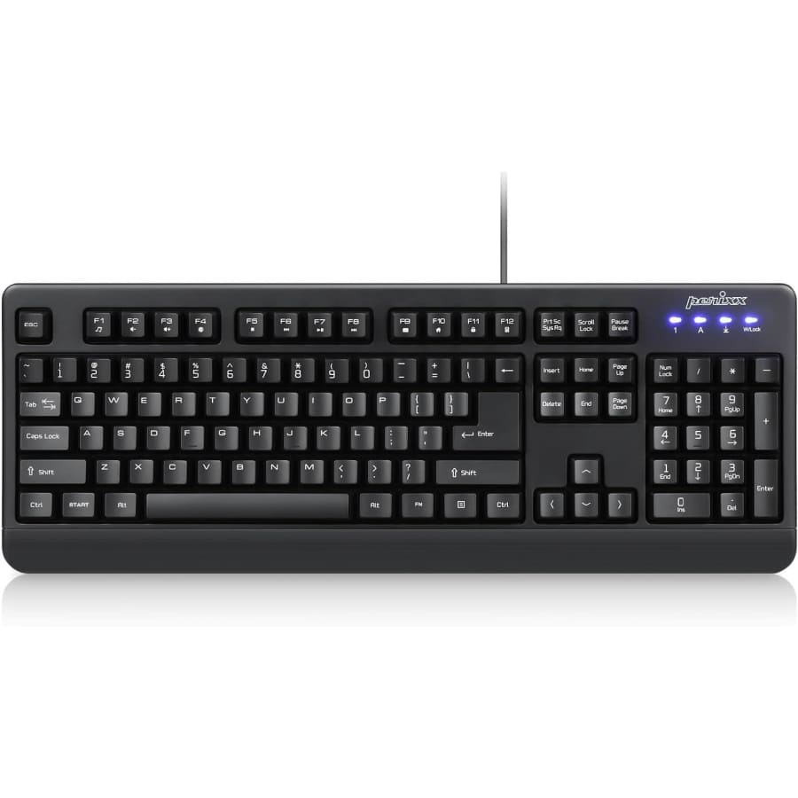 Perixx Periboard-517 Washable USB Keyboard: $24.99