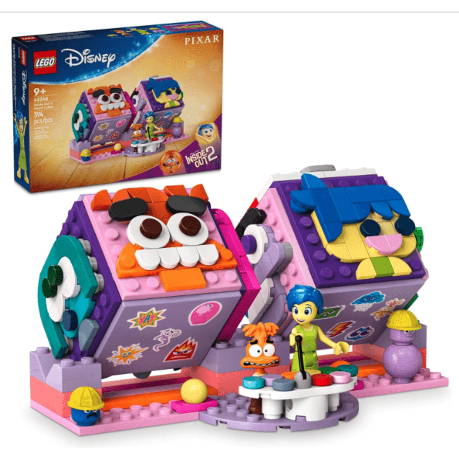 LEGO Disney Inside Out 2 Mood Cubes Building Kit: $28