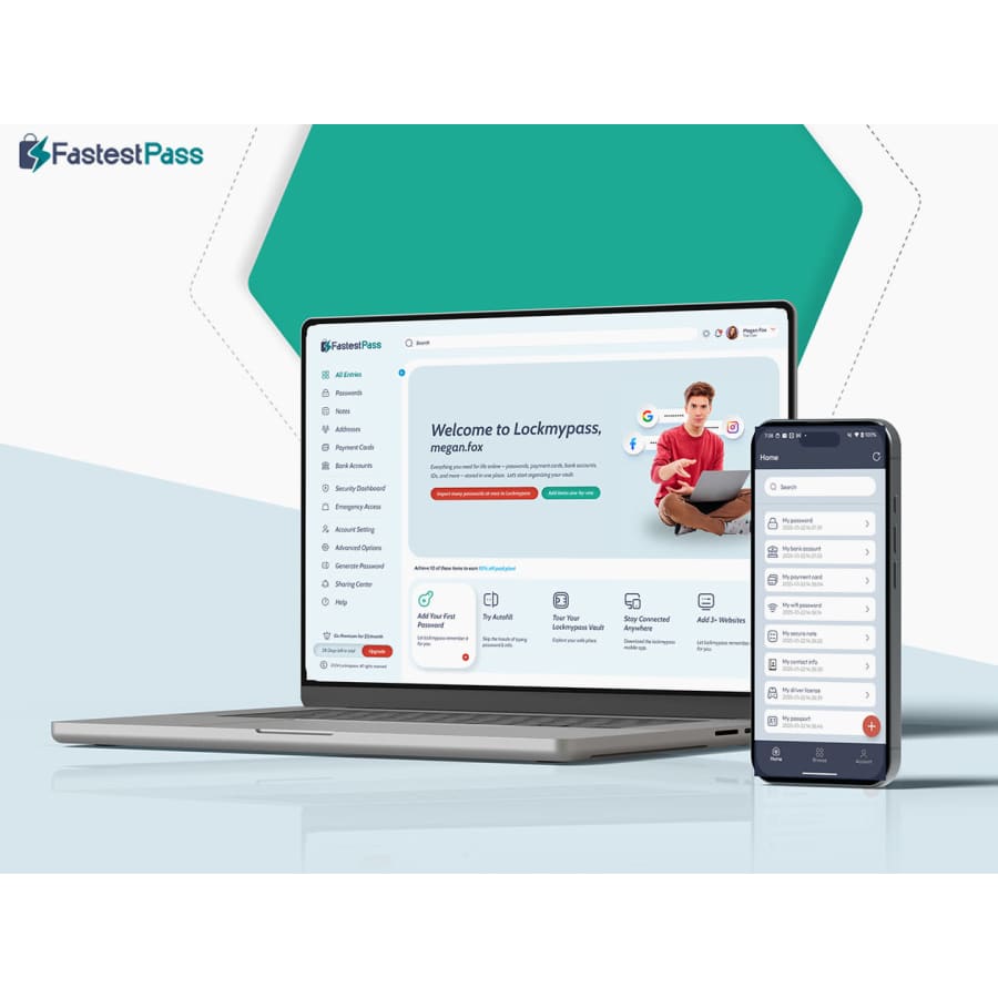 FastestPass Password Manager: Lifetime subscription for $30