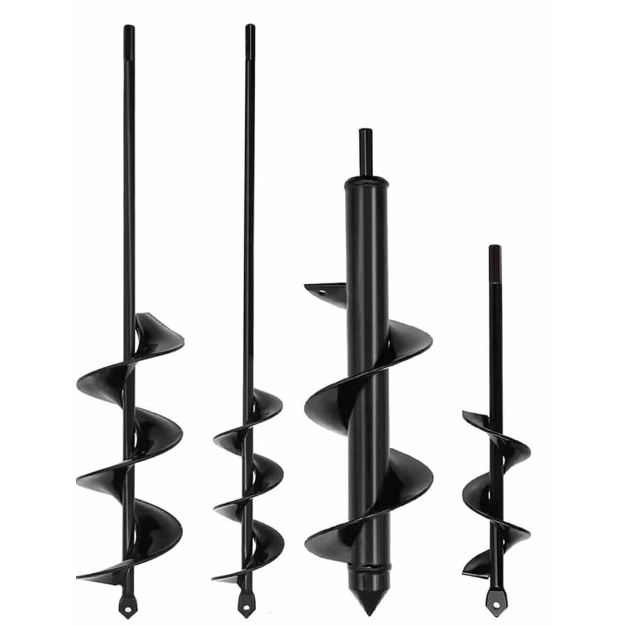 Garden Auger Spiral Drill Bit 4-Pack: $15