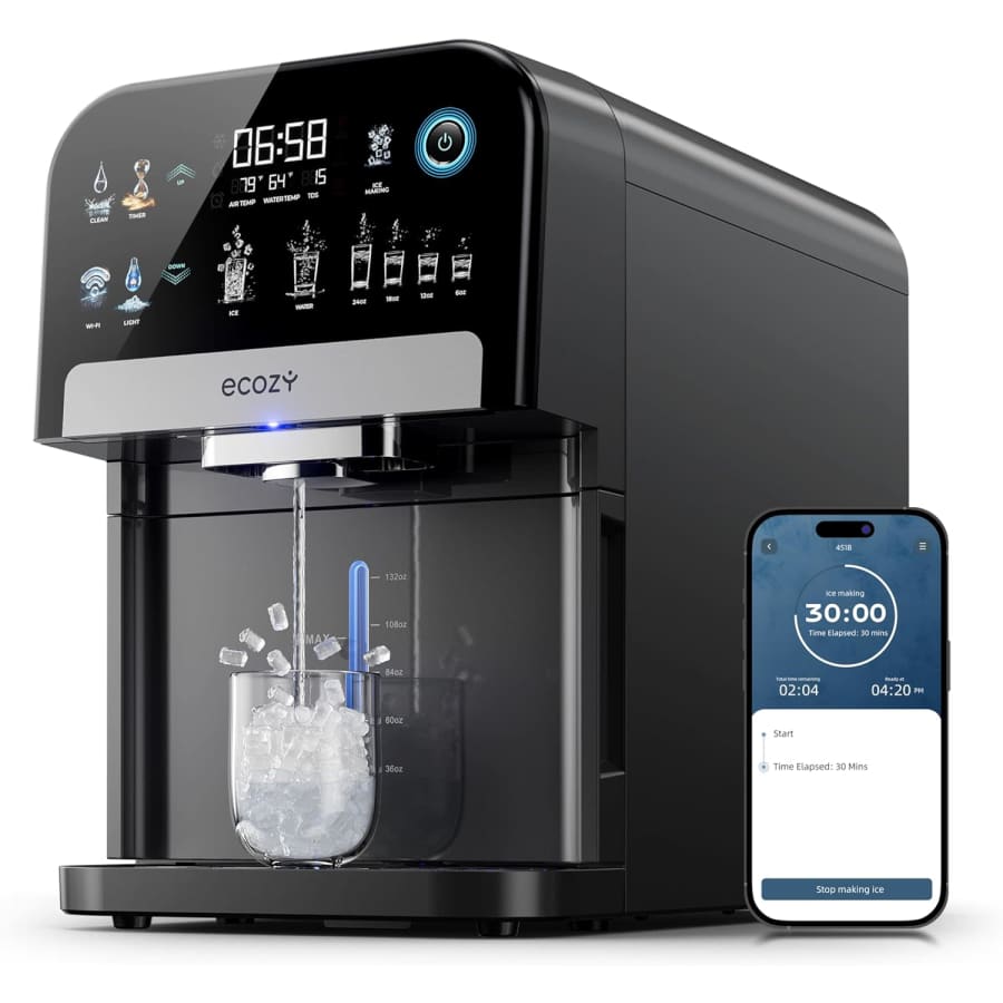 Ecozy 2-in-1 Smart Nugget Ice Maker & Water Dispenser: $395.99
