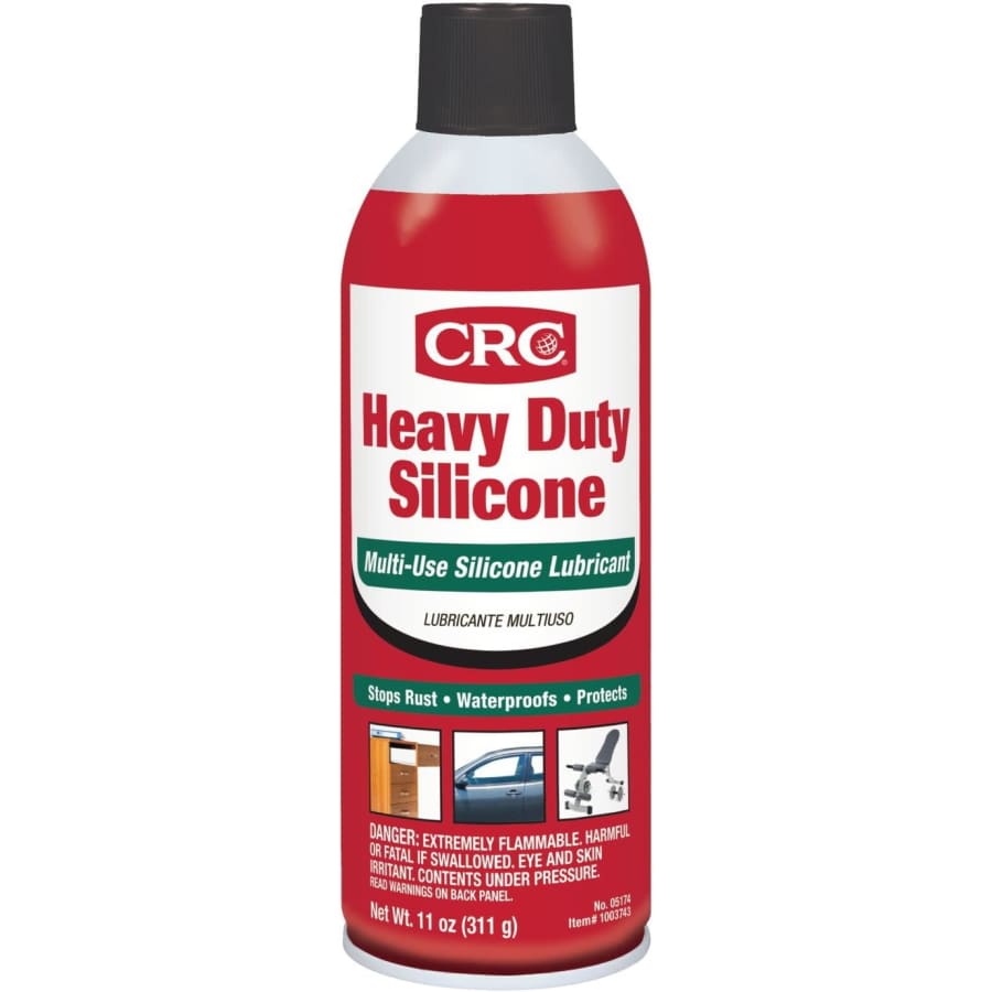 CRC 11-oz. Heavy Duty Silicone Lubricant: $2.97