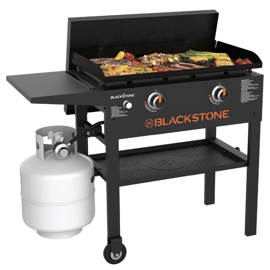 Blackstone Original 2-Burner 28" Propane Omnivore Griddle with Hard Cover: $147 Blackstone Original 2-Burner 28" Propane Omnivore Griddle with Hard Cover: $147