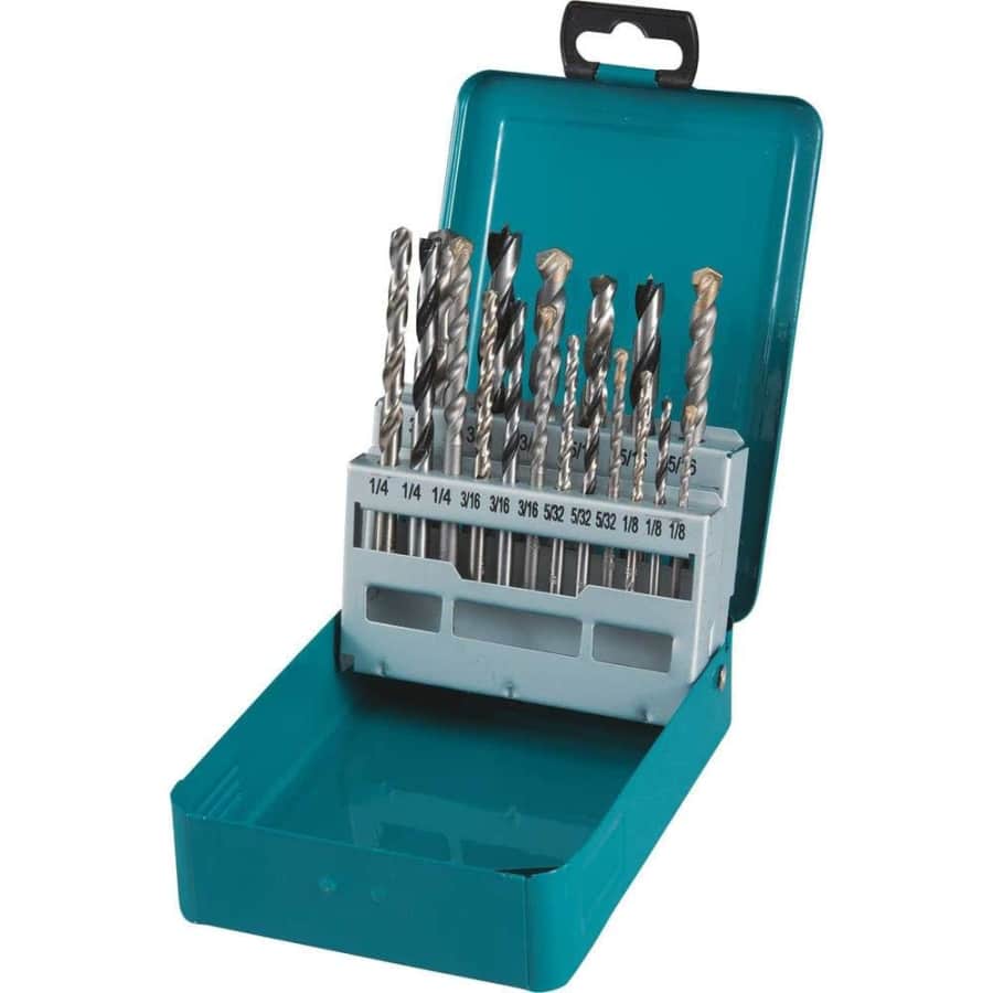 Makita Assorted Drill Bit 18-Piece Set: $20 Makita Assorted Drill Bit 18-Piece Set: $20