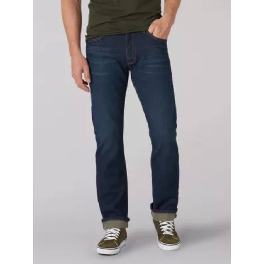 Lee Jeans Men's Legendary Slim Straight Jeans: $20