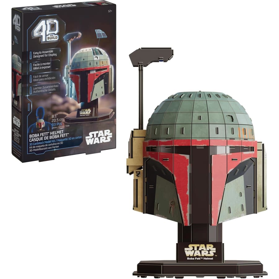 4D Build Star Wars Boba Fett 3D Model Kit: $4.99 4D Build Star Wars Boba Fett 3D Model Kit: $4.99