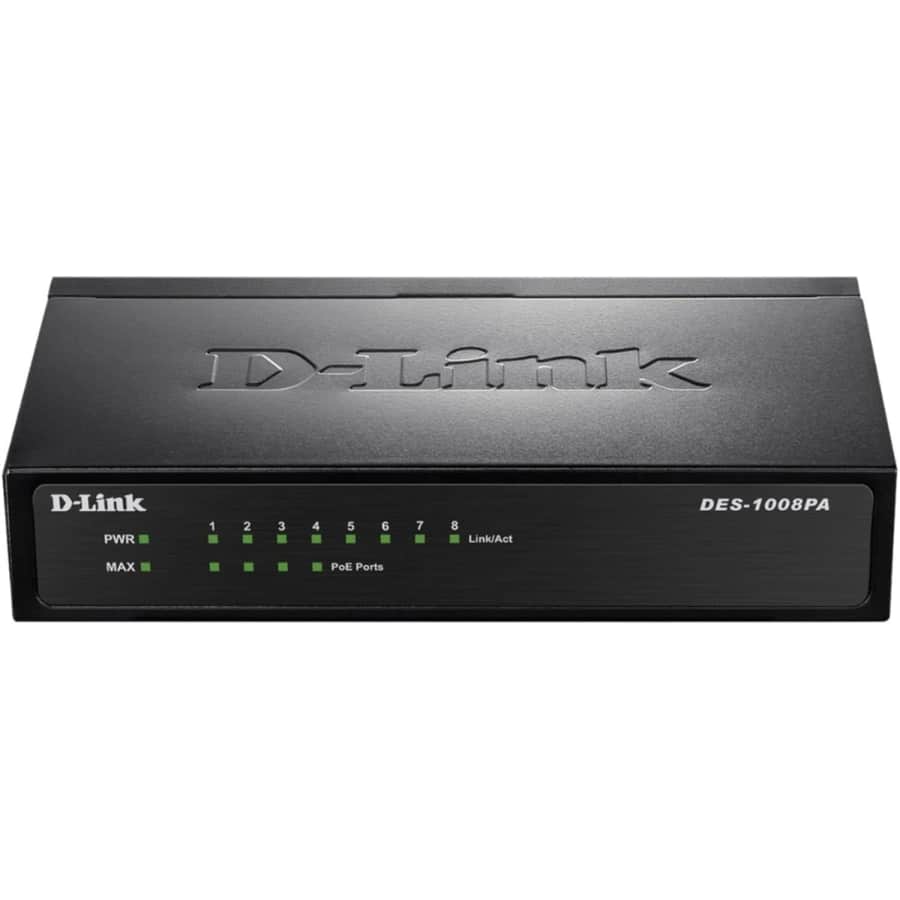 D-Link 8-Port Fast Ethernet Switch: $48 D-Link 8-Port Fast Ethernet Switch: $48