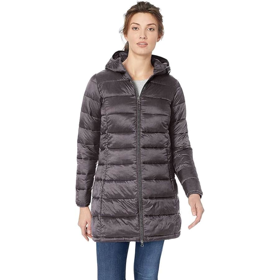 Amazon Essentials Women's Packable Hooded Puffer Coat: from $15 Amazon Essentials Women's Packable Hooded Puffer Coat: from $15