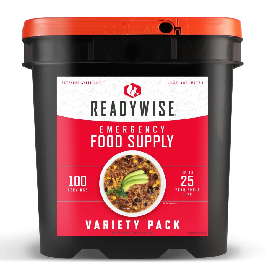 ReadyWise 100-Serving Emergency Food Supply: $65 ReadyWise 100-Serving Emergency Food Supply: $65