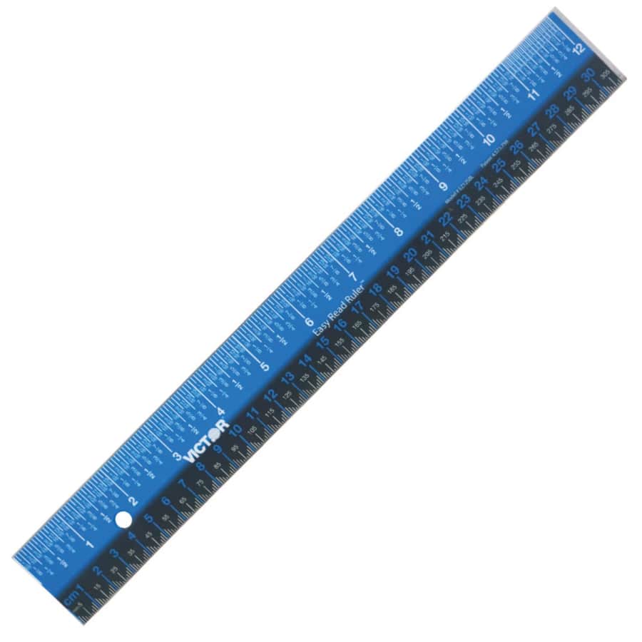 Victor Easy Read Stainless Steel Standard / Metric Ruler: $3.99 Victor Easy Read Stainless Steel Standard / Metric Ruler: $3.99