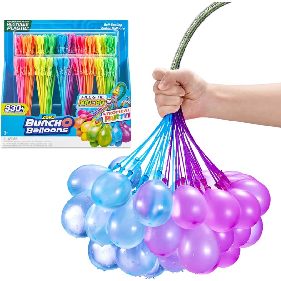 Original Bunch O Balloons Water Balloons Sticks 10-Pack: $20 w/ Prime