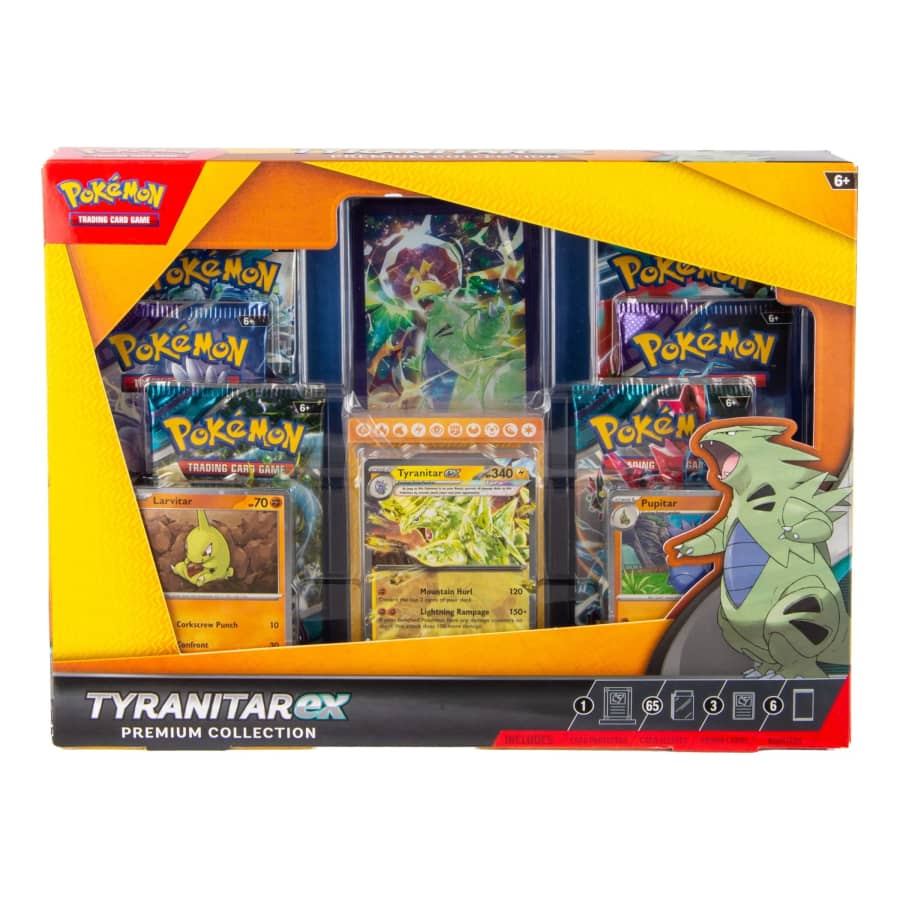 Pokemon Trading Card Games Tyranitar Ex Premium Collection: $20 Pokemon Trading Card Games Tyranitar Ex Premium Collection: $20