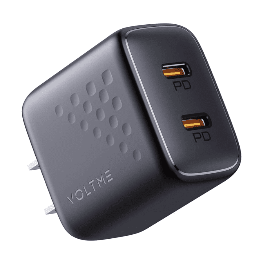 Voltme 35W Dual Port USB-C Compact Wall Charger: $9.99