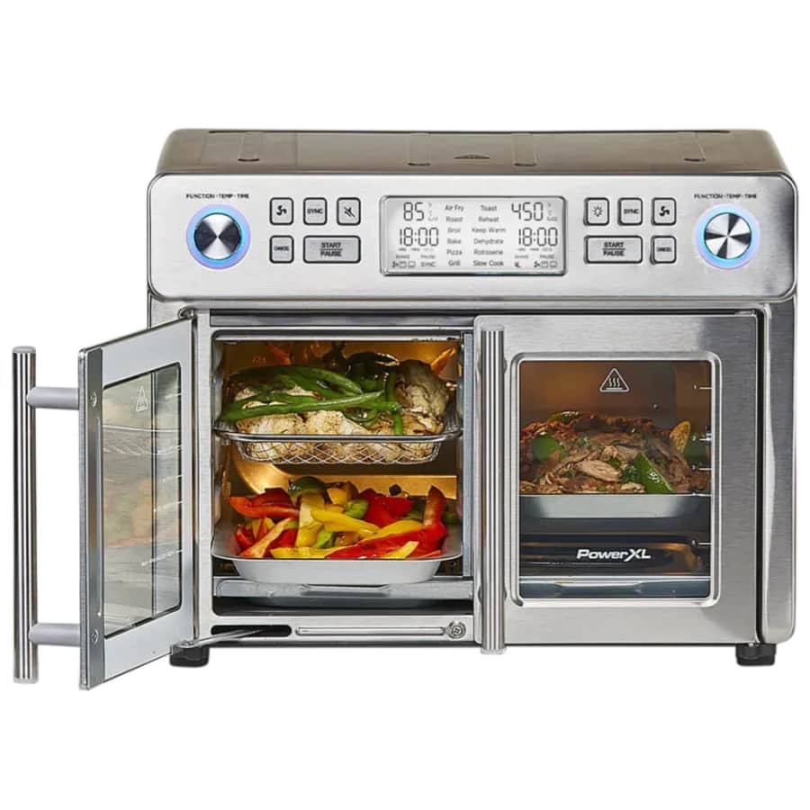 PowerXL SmartSynx Duplex French Door Toaster Oven: $100