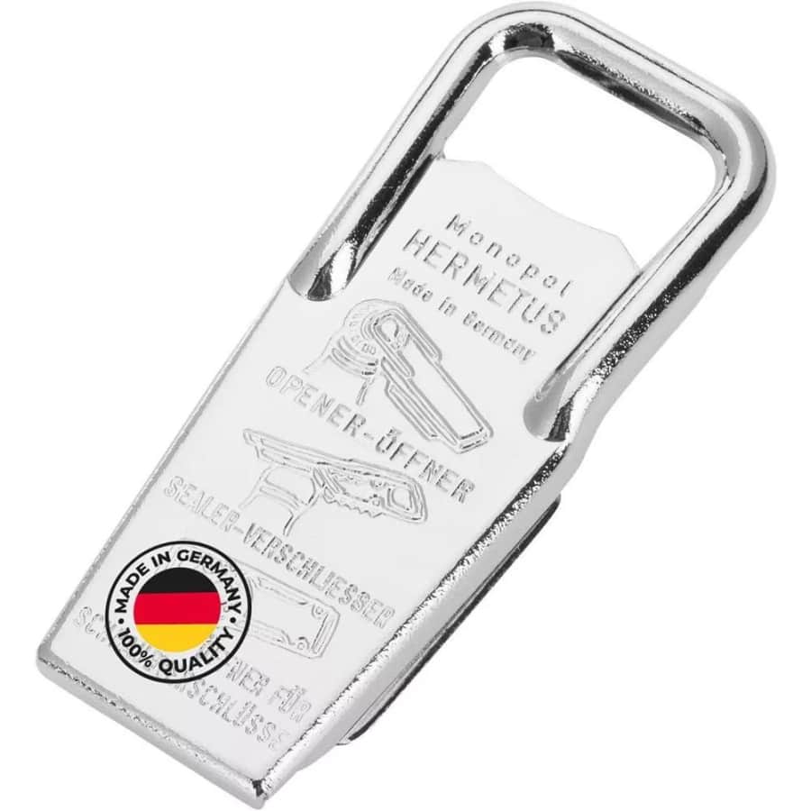 Westmark Germany Hermetus Steel 3-in-1 Resealer Beer Bottle Opener: $7.99 Westmark Germany Hermetus Steel 3-in-1 Resealer Beer Bottle Opener: $7.99