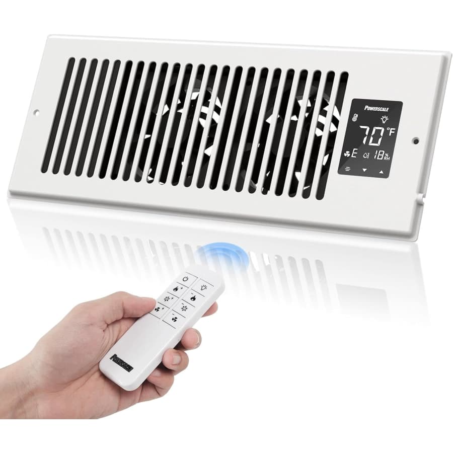 PowerScale Quiet Register Booster Fan: $15