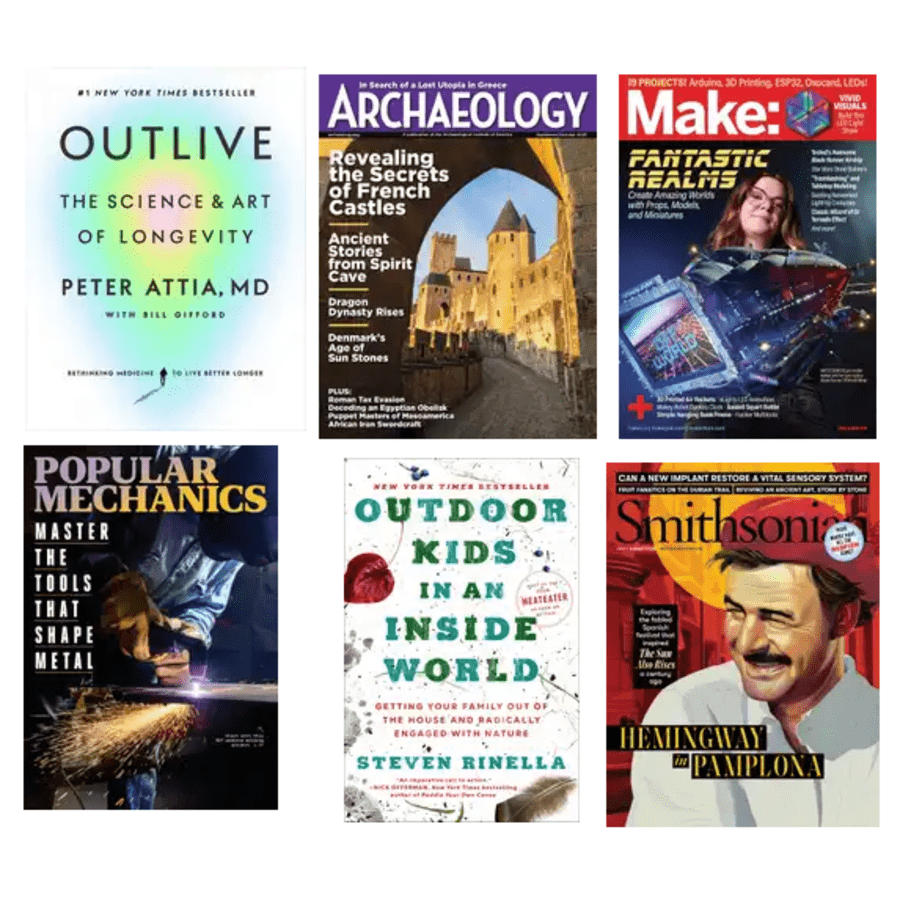 DiscountMags Learn Something New Sale: Books from $13; Magazines from $5.50/year DiscountMags Learn Something New Sale: Books from $13; Magazines from $5.50/year