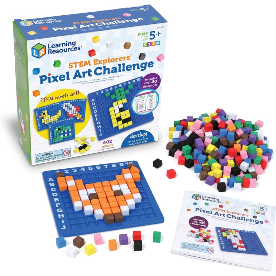 Learning Resources STEM Explorers Pixel Art Challenge: $11 w/ Prime Learning Resources STEM Explorers Pixel Art Challenge: $11 w/ Prime
