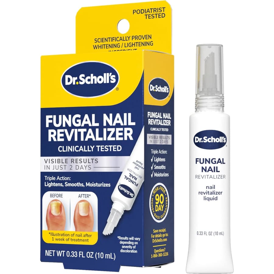 Dr. Scholl's Fungal Nail Revitalizer Liquid: $12 via Subscribe & Save Dr. Scholl's Fungal Nail Revitalizer Liquid: $12 via Subscribe & Save
