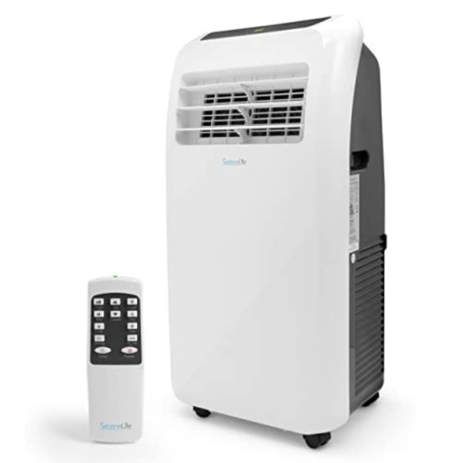 SereneLife 12,000-BTU Portable AC w/ Dehumidifier: $377.99
